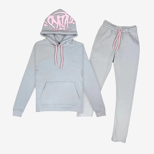 SYNA WORLD 'Grey/Pink Tracksuit
