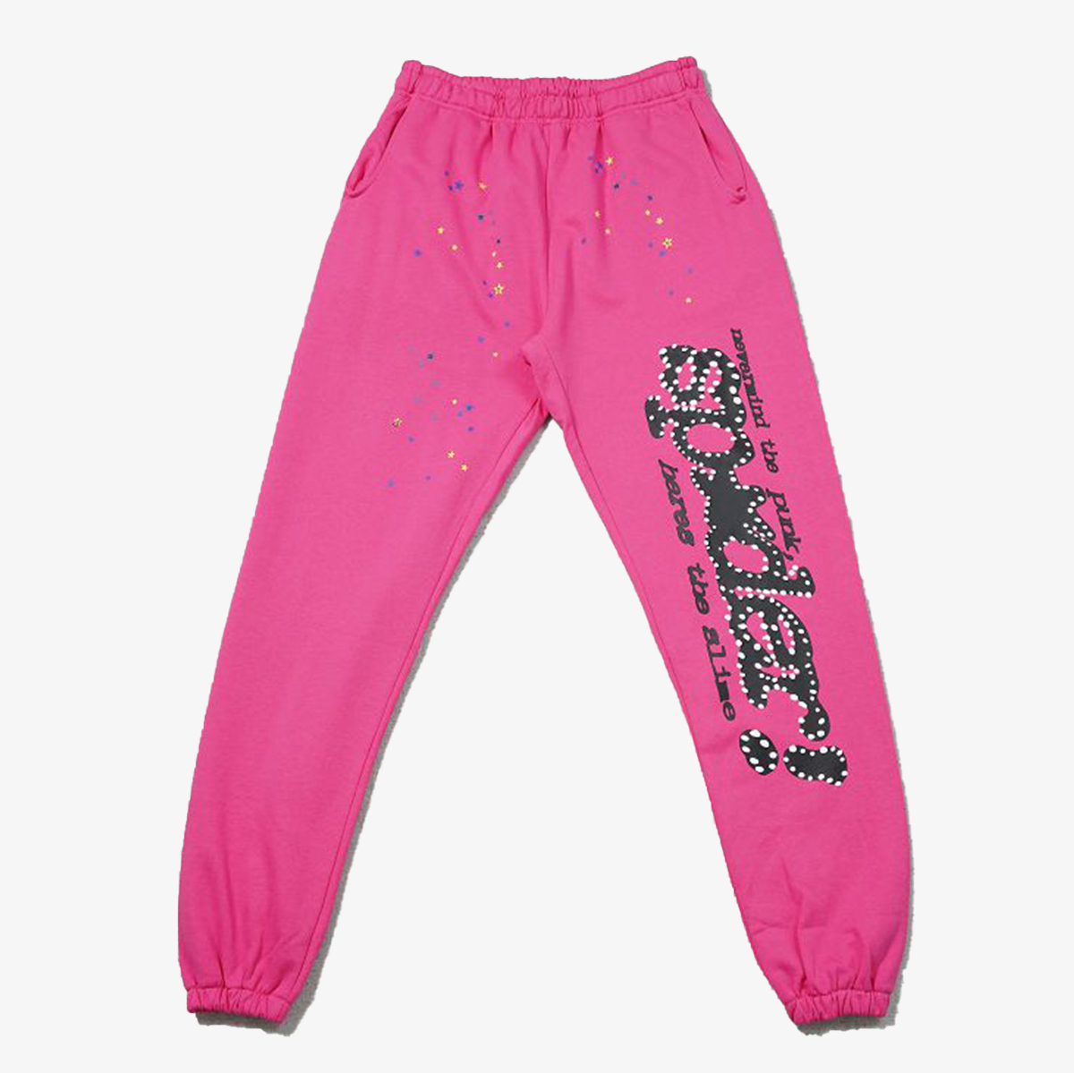 SP5DER JOGGERS - FULL PINK