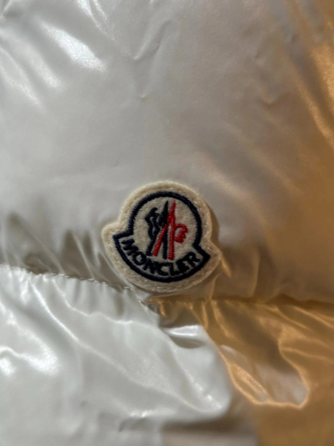 MNCLR CREAM FUIR PUFFER JACKET