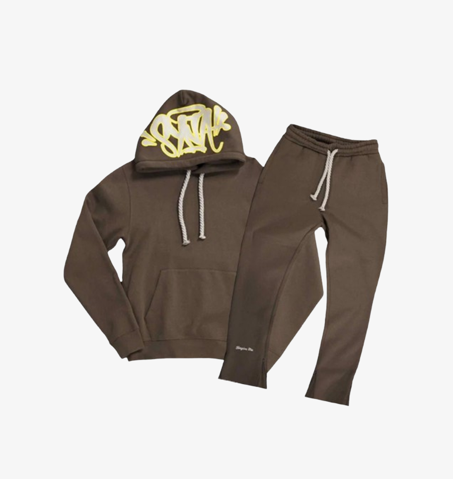 BROWN SYNA WORLD 'Syna Logo' Tracksuit