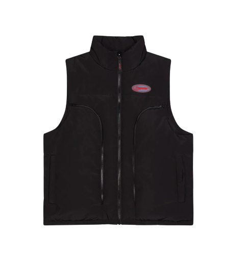 Black/Red HyperDrive T Badge Gilet