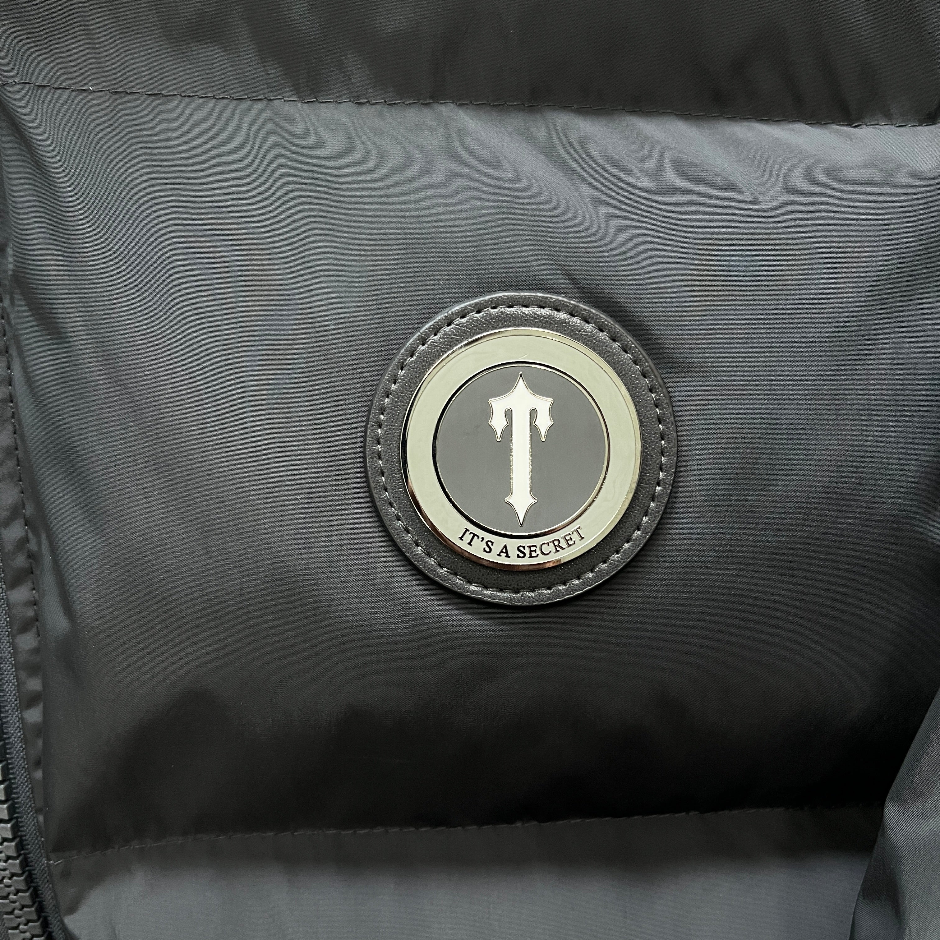 Trapstar Grey Detachable Puffer