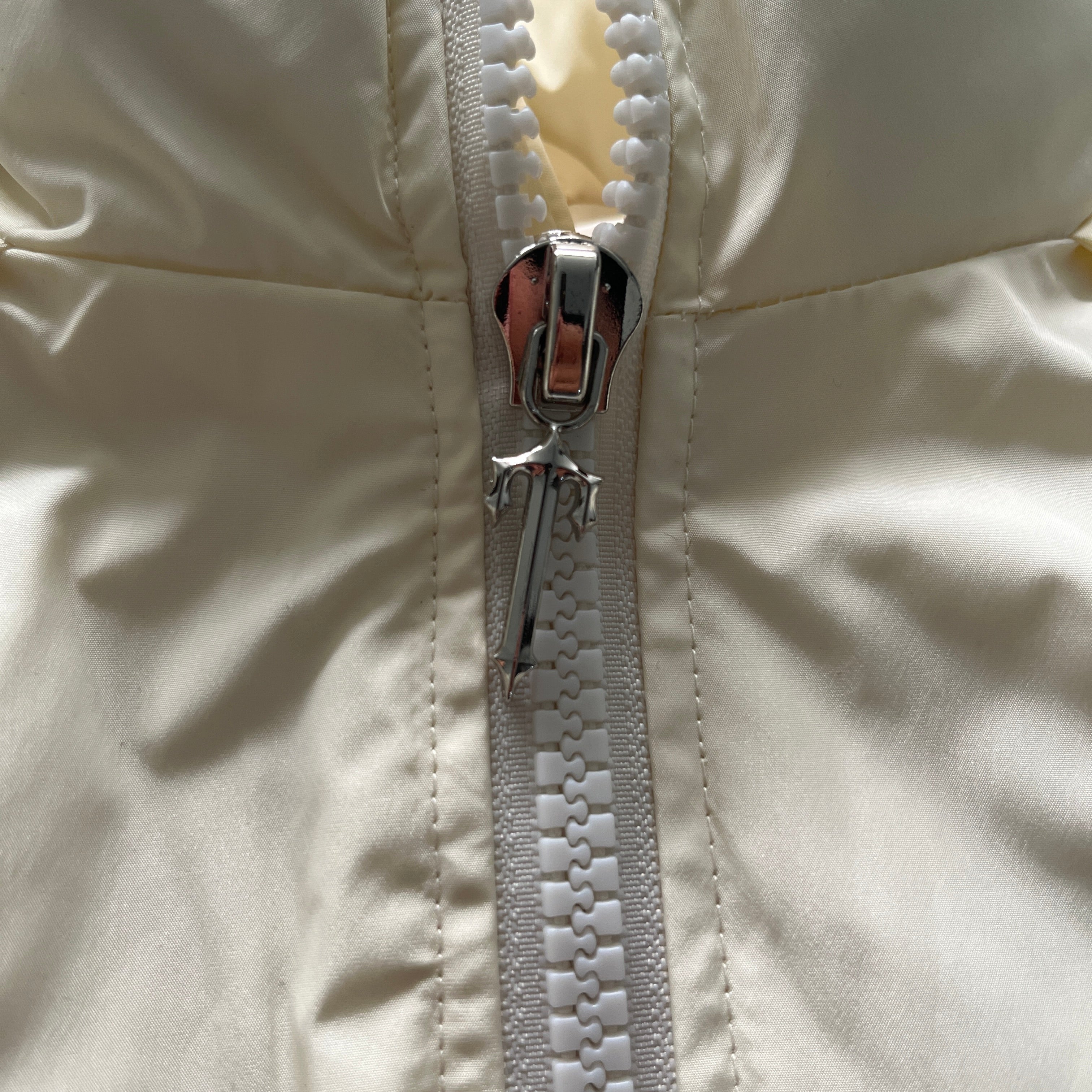 Women's Cream T Detachable Puffer