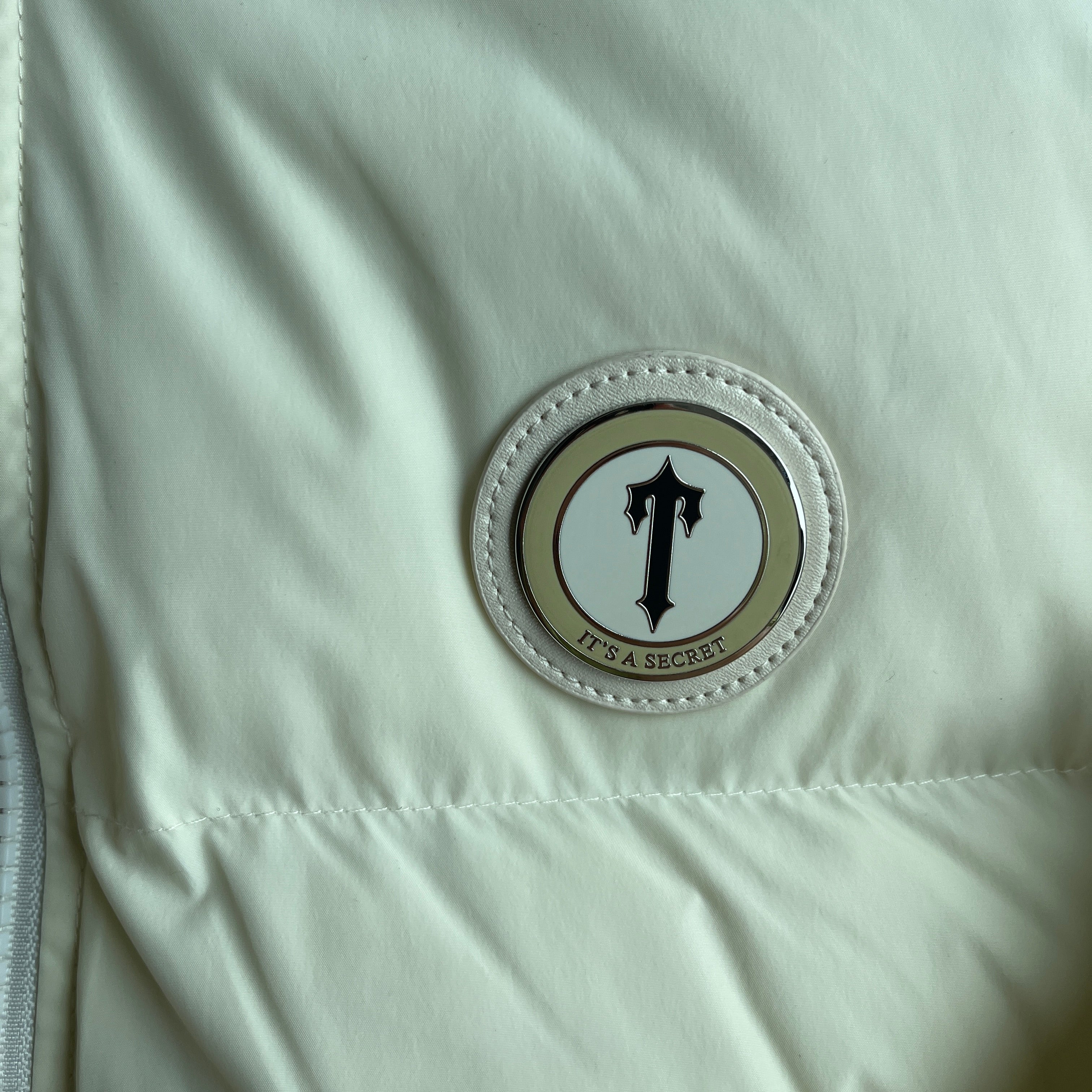 Women's Cream T Detachable Puffer