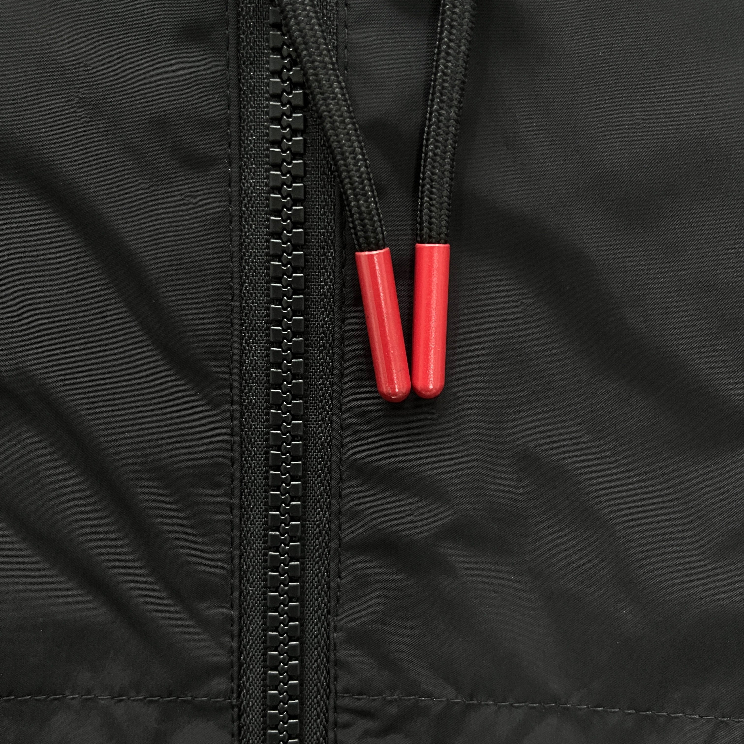 Black & Red T Windbreaker