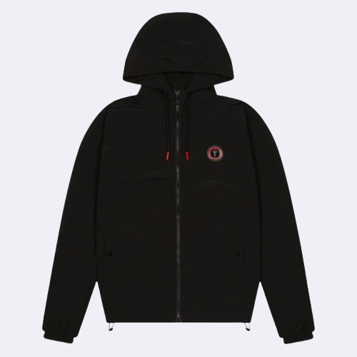 Black & Red T Windbreaker