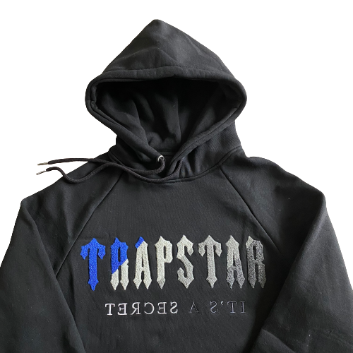 Chenille Decoded Black Blue tracksuit