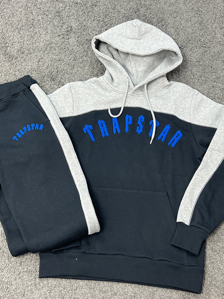 Trapstar irongate Grey/Blue Chenille Tracksuit