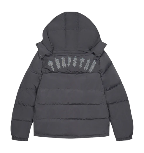 Trapstar Grey Detachable Puffer