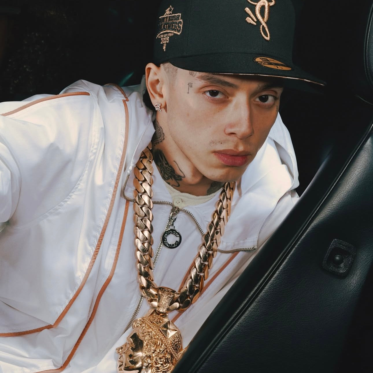 SYNA X NEW ERA CAP [BLACK & ROSE GOLD]