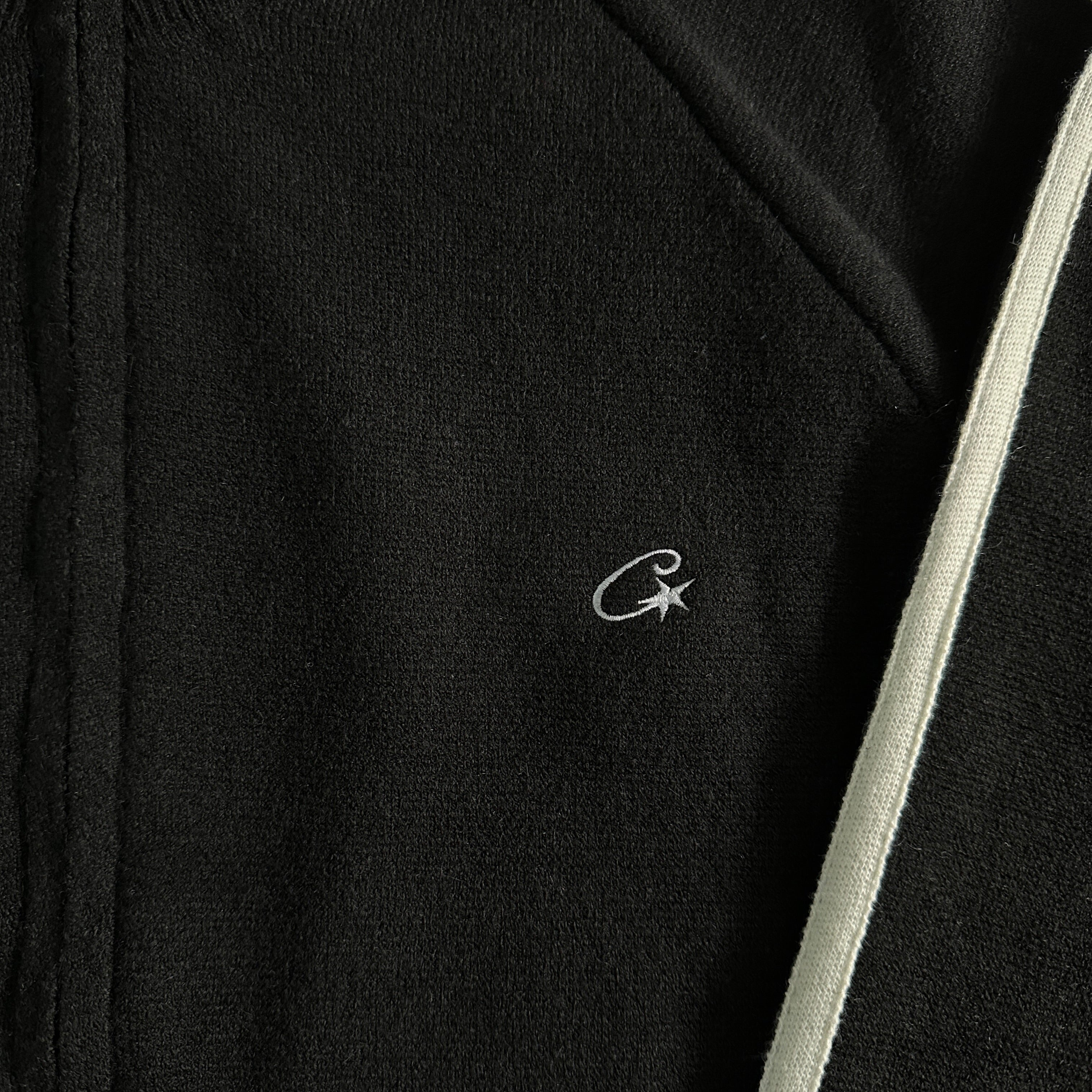 RTW Knit Zip Up Fleece - Black