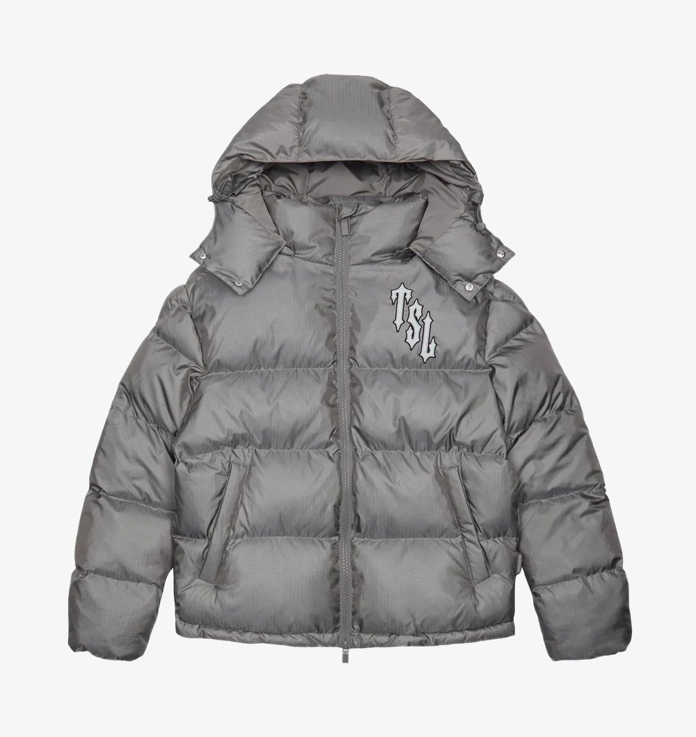 NEW Shooters Hooded Puffer Jacket -Grey / REFLECTIVE