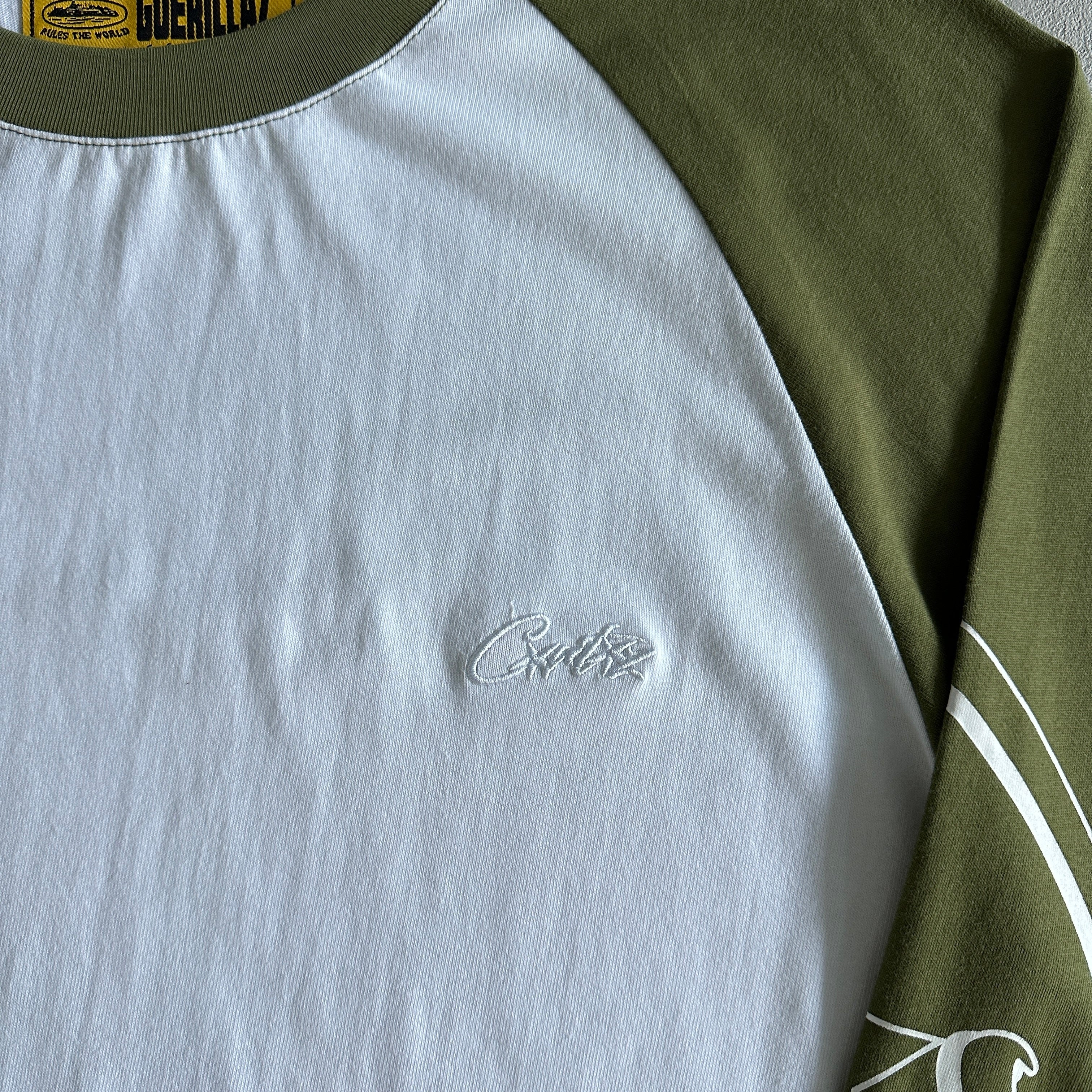 Long Sleeves Shirt Crtz- GREEN OLIVE