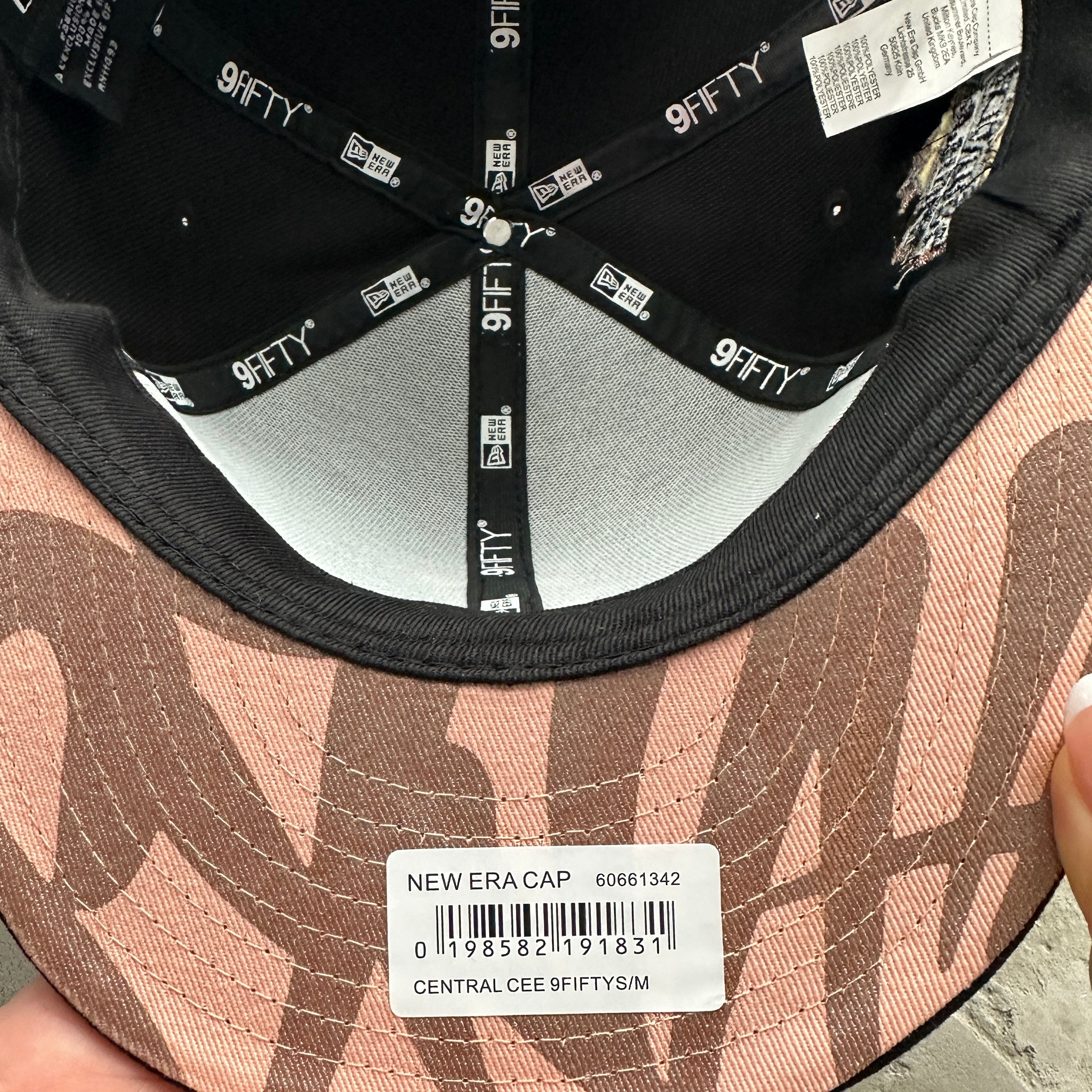 SYNA X NEW ERA CAP [BLACK & ROSE GOLD]