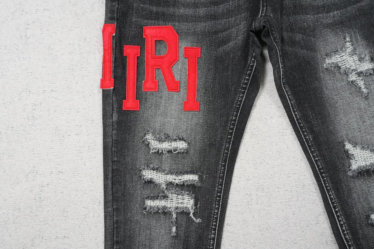 BLACK RED LOGO WRITTING