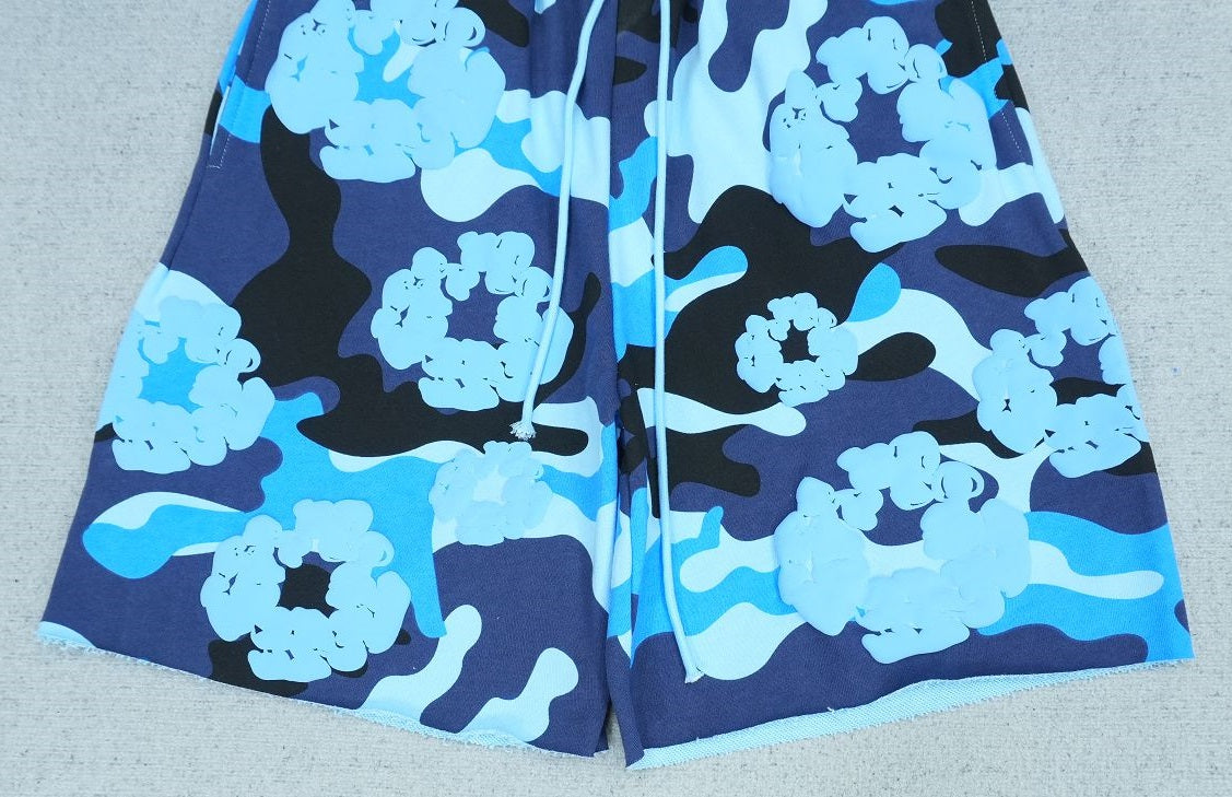 TEARS SHORTS BLUE