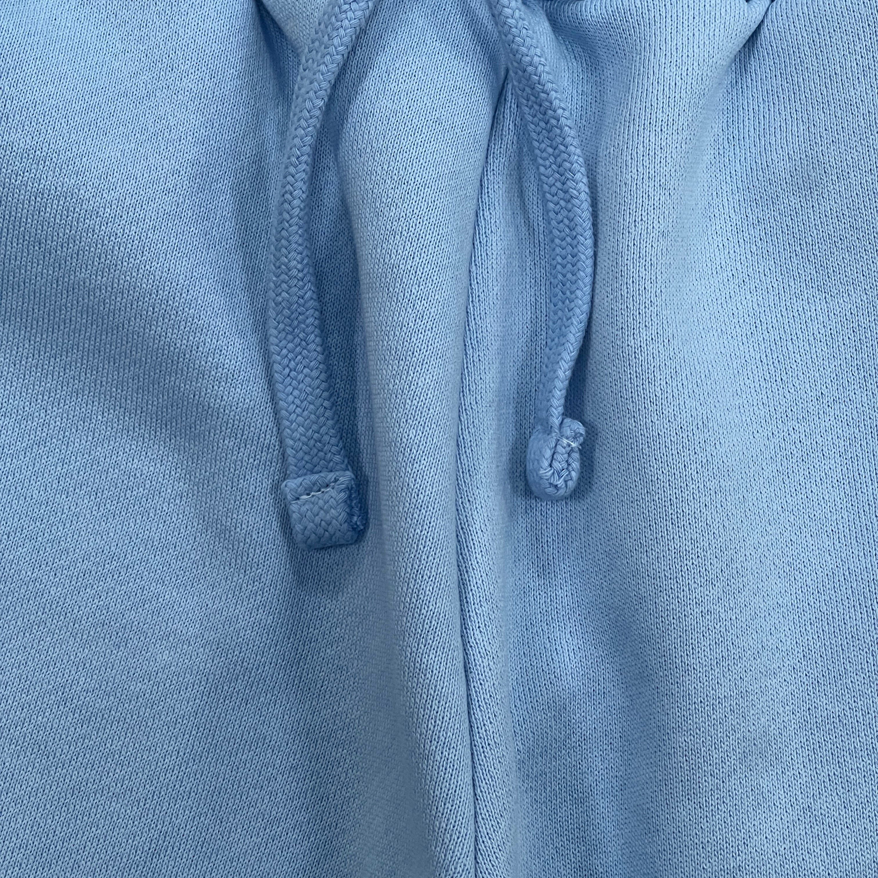 SYNA VARSITY CREW SHORT- BABY BLUE