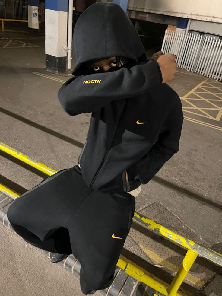 FULL N0CTA BLACK & YELLOW TRACKSUIT