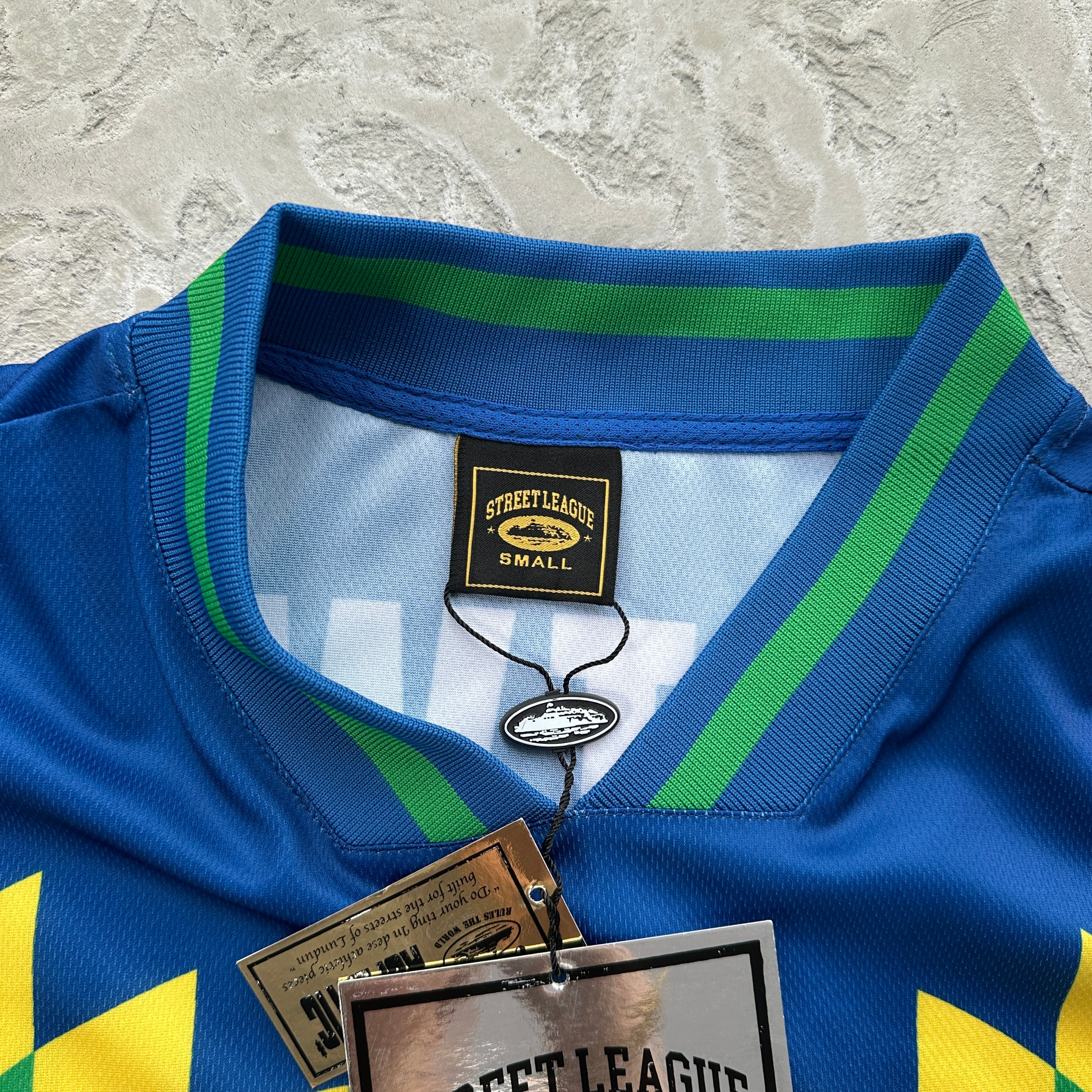 RTW Football BRAZIL CRTZ JERSEY- BLUE