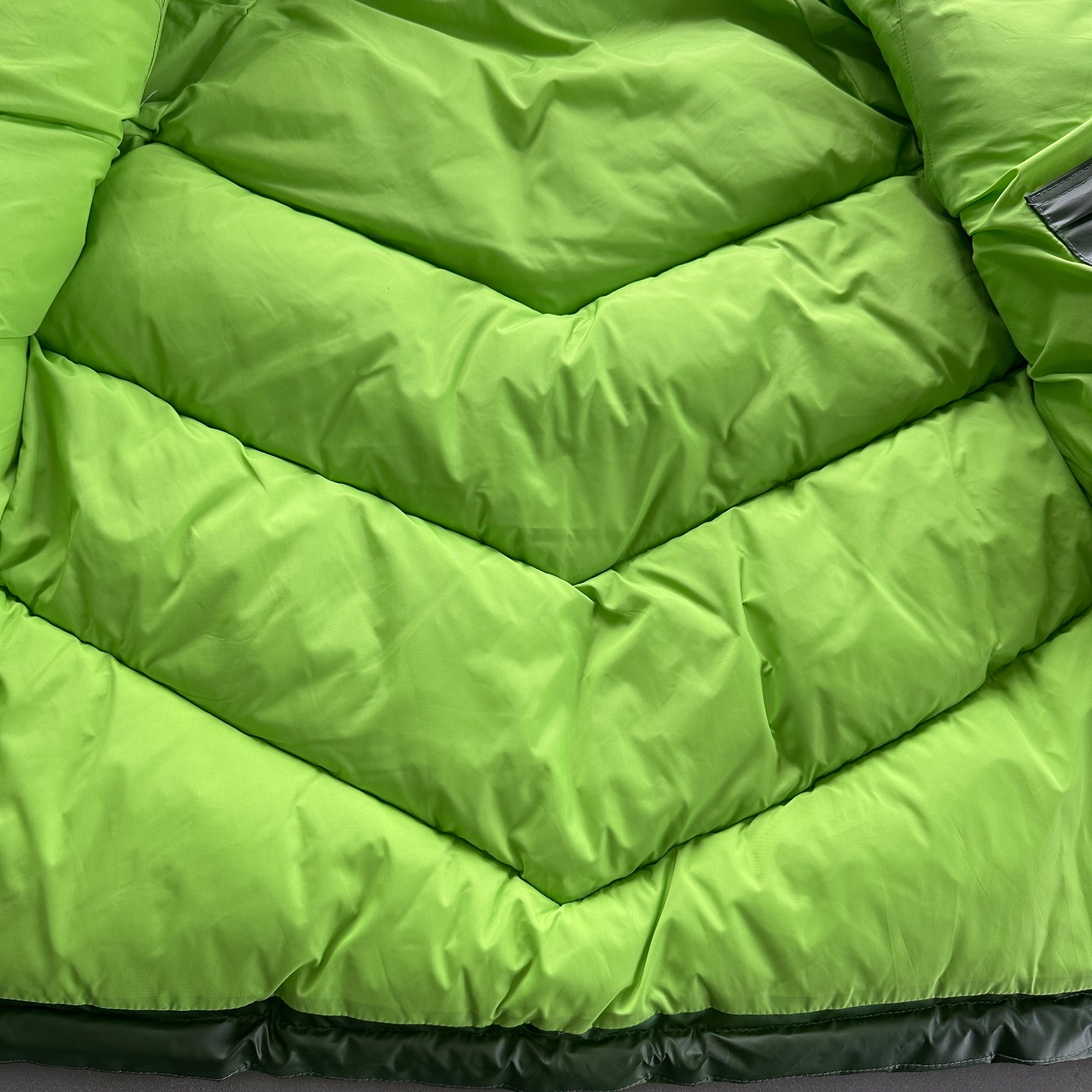 MRTRA GREEN REFLECTIVE PUFFER JACKET