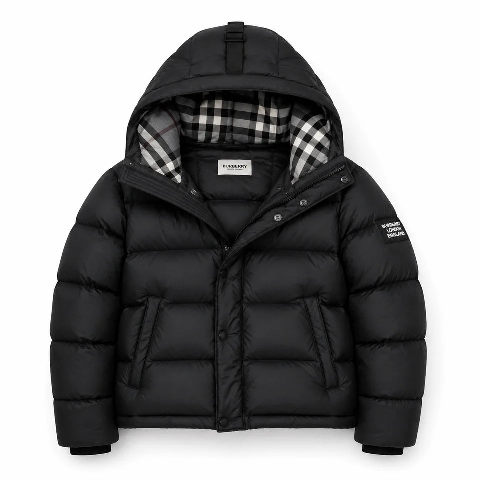 BRBERY Black Jacket Puffer