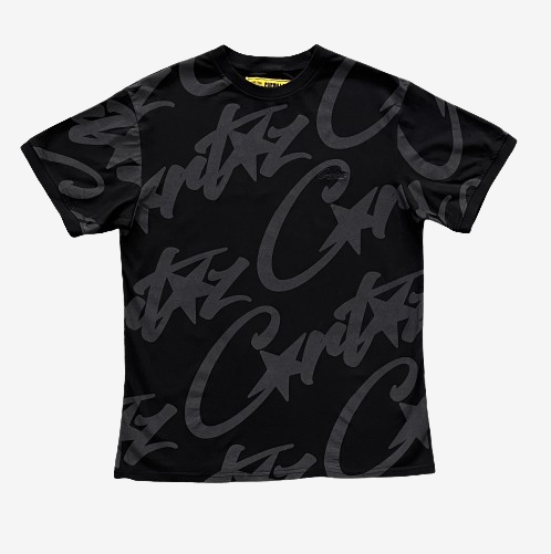 Black Alcatraz Full print T shirt