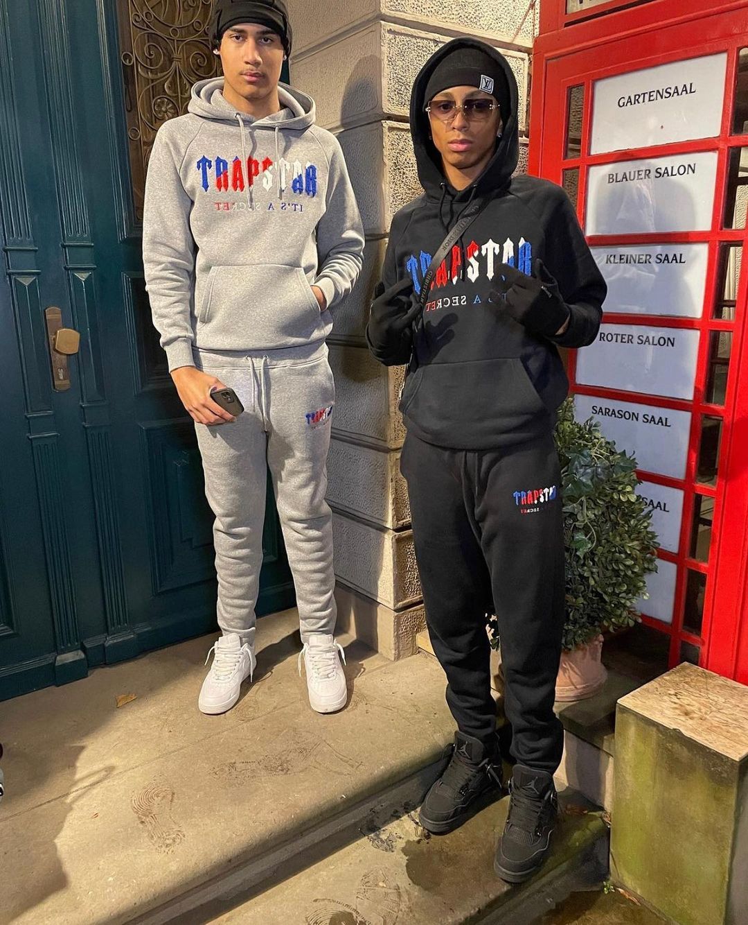 Trapstar Grey Revolution Chenille Decoded Tracksuit