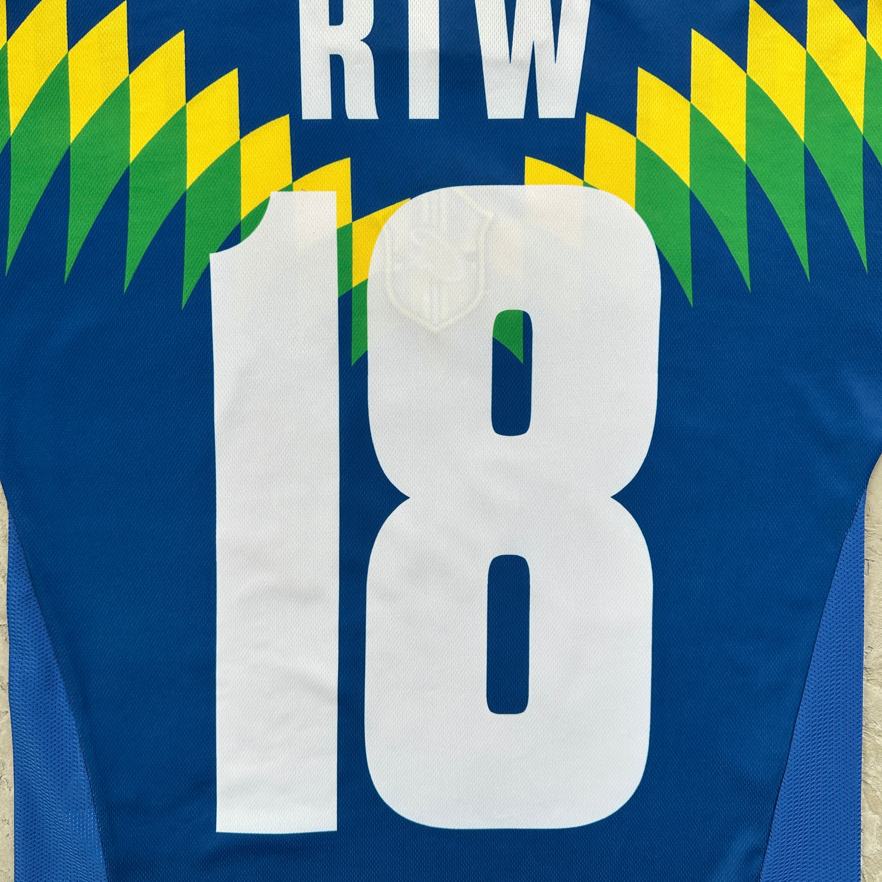 RTW Football BRAZIL CRTZ JERSEY- BLUE