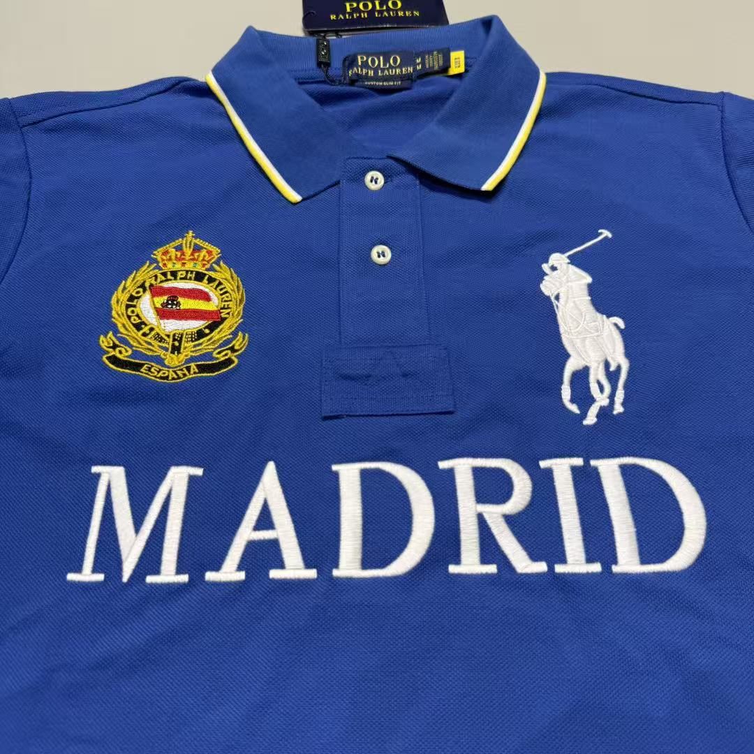 ROYAL BLUE POLO MADRID TEE