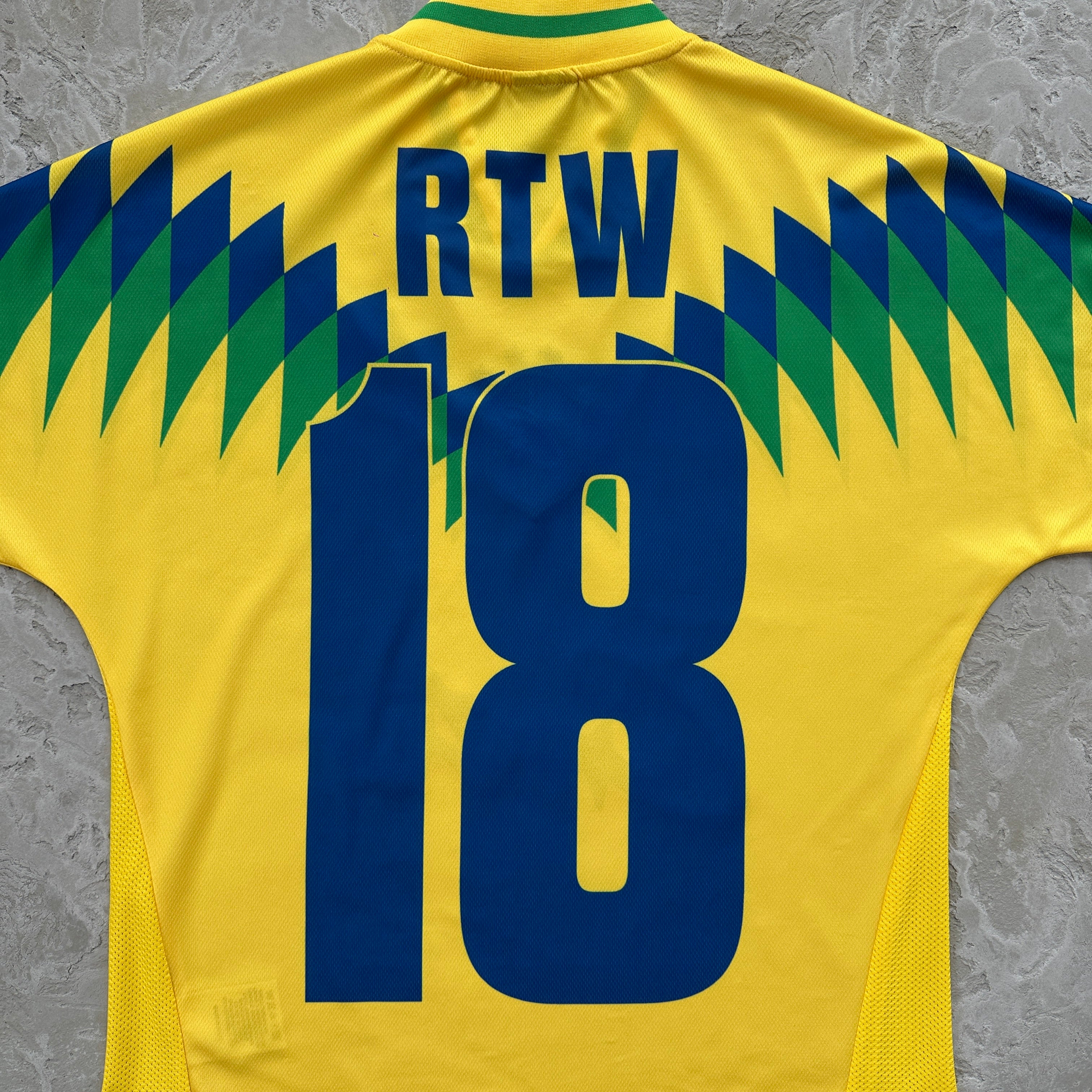 RTW Football BRAZIL CRTZ JERSEY- YELLOW