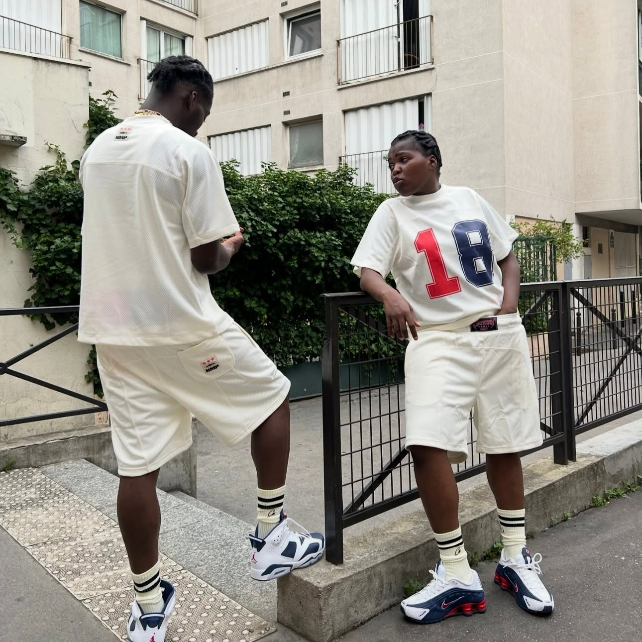 HMP SHORT 18 CRTZ- WHITE