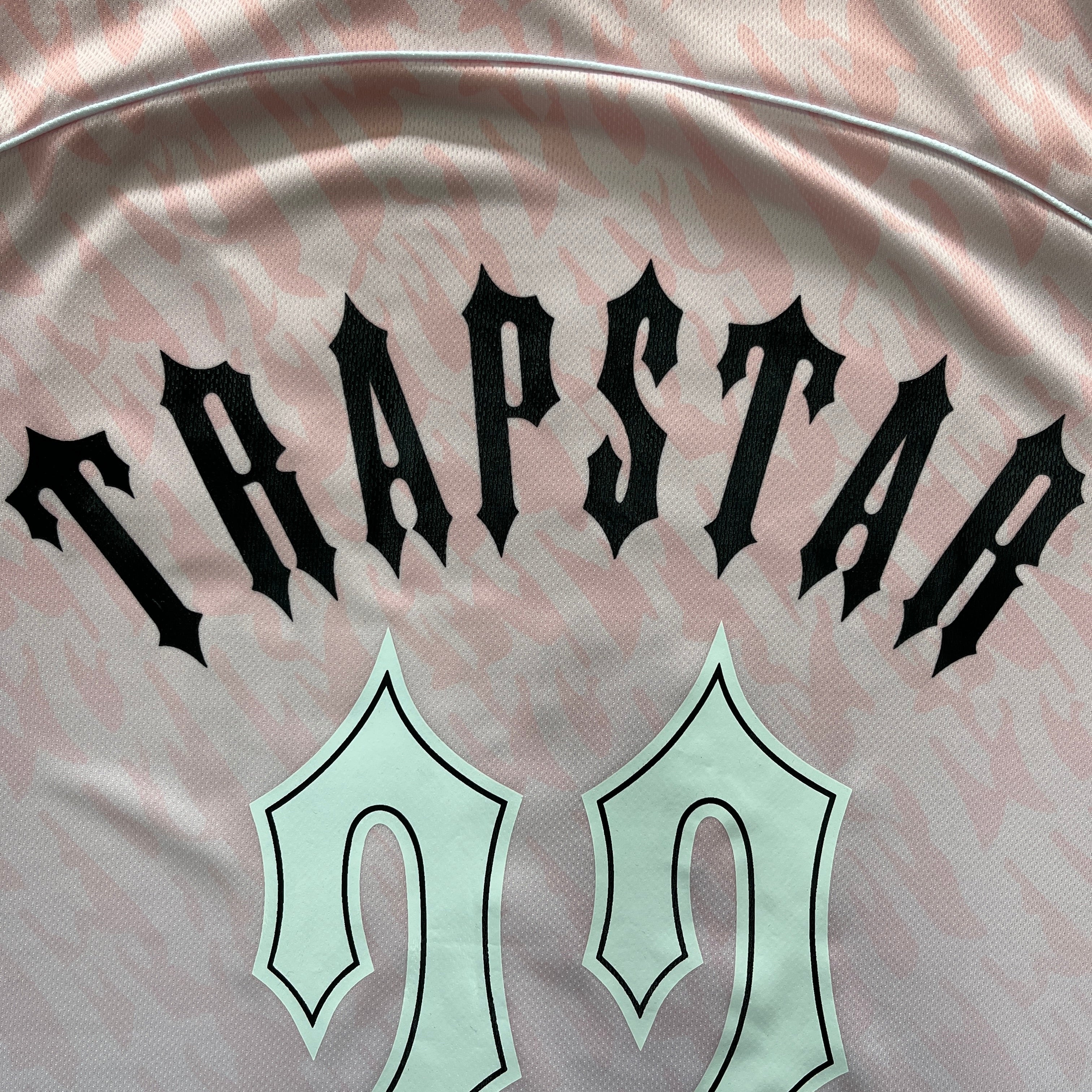 Monogram Football Jersey Dusty Pink