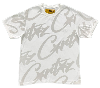 White Alcatraz Full print T shirt