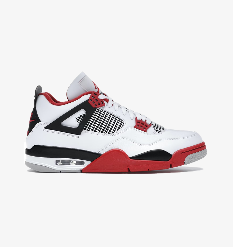 AJ4S RETRO WHITE RED BLACK OG