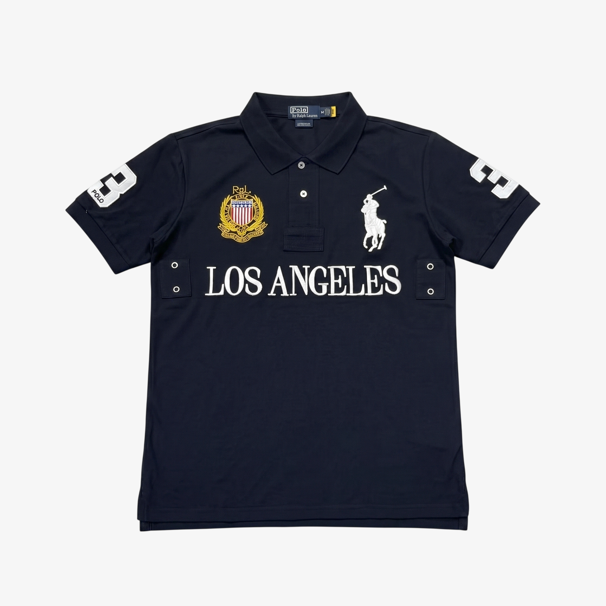 NAVY POLO LA TEE