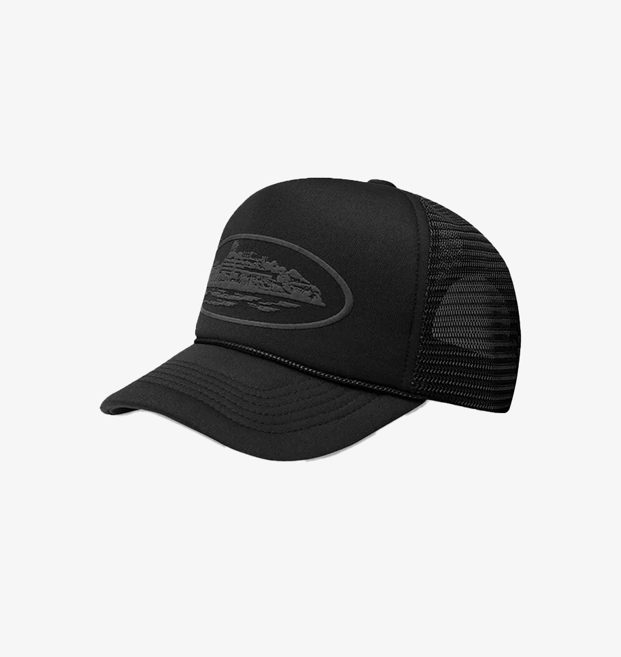 ALCATRAZ TRUCKER CAP [BLACKOUT]