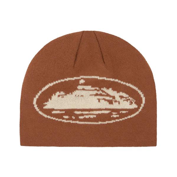 CRTZ Logo brown beanie