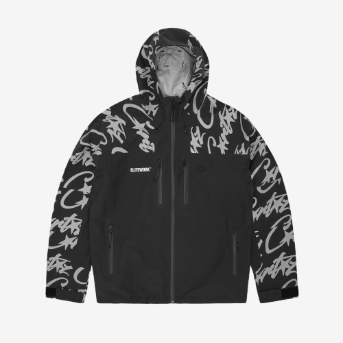 ELITEWORK Shell Windbreaker Jacket Black