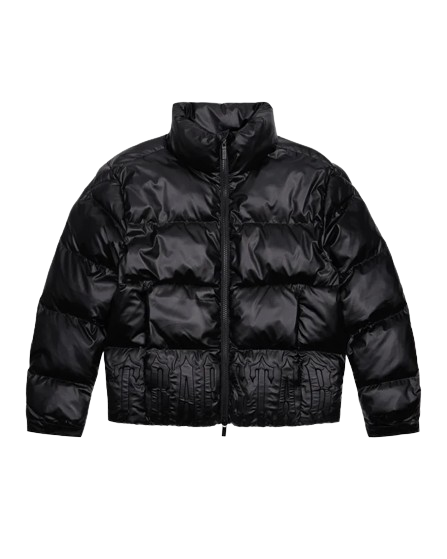 IRONGATE EMBOSSED PUFFER - MATT BLACK