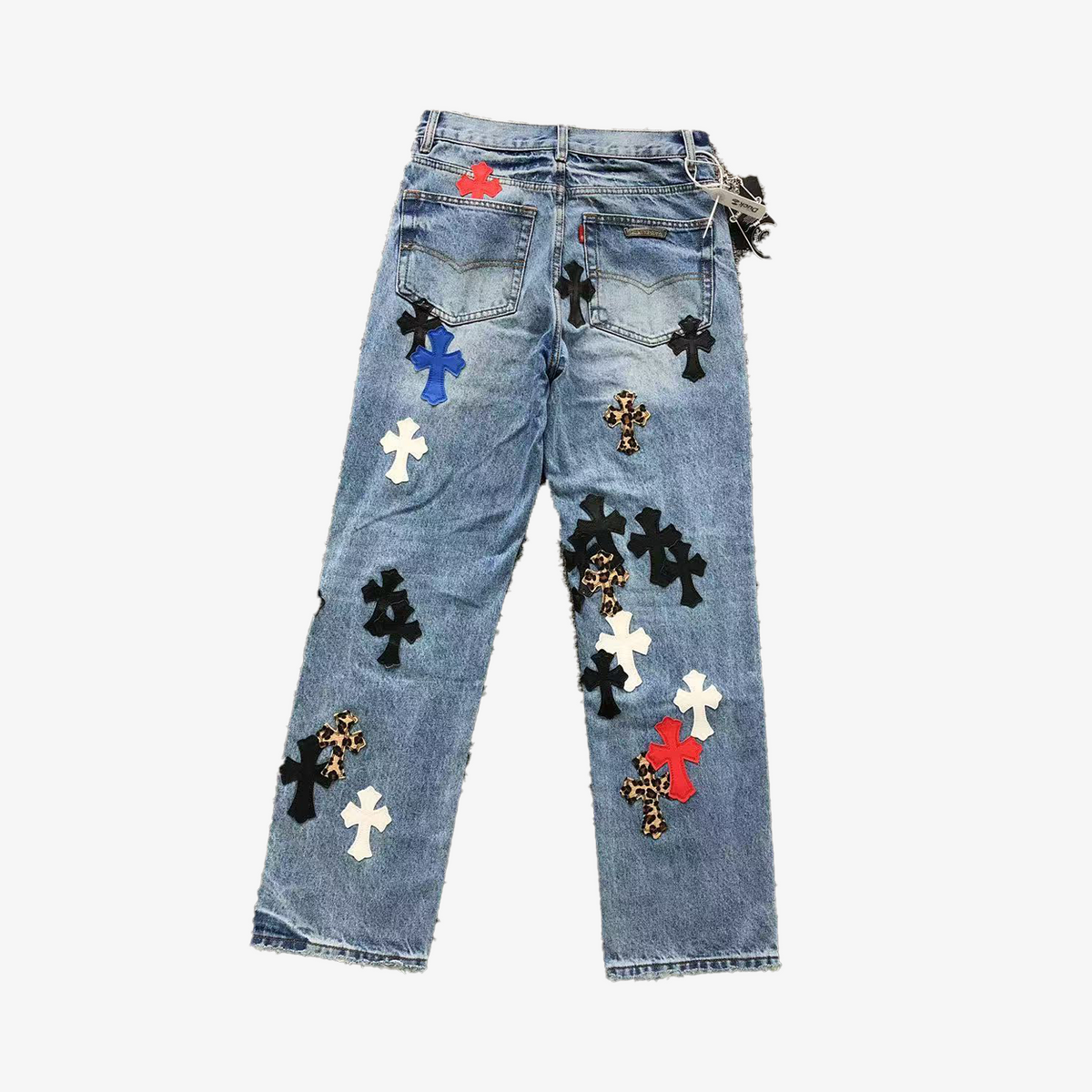 CHROME BLUE JEANS MULTI COLOR CROSS