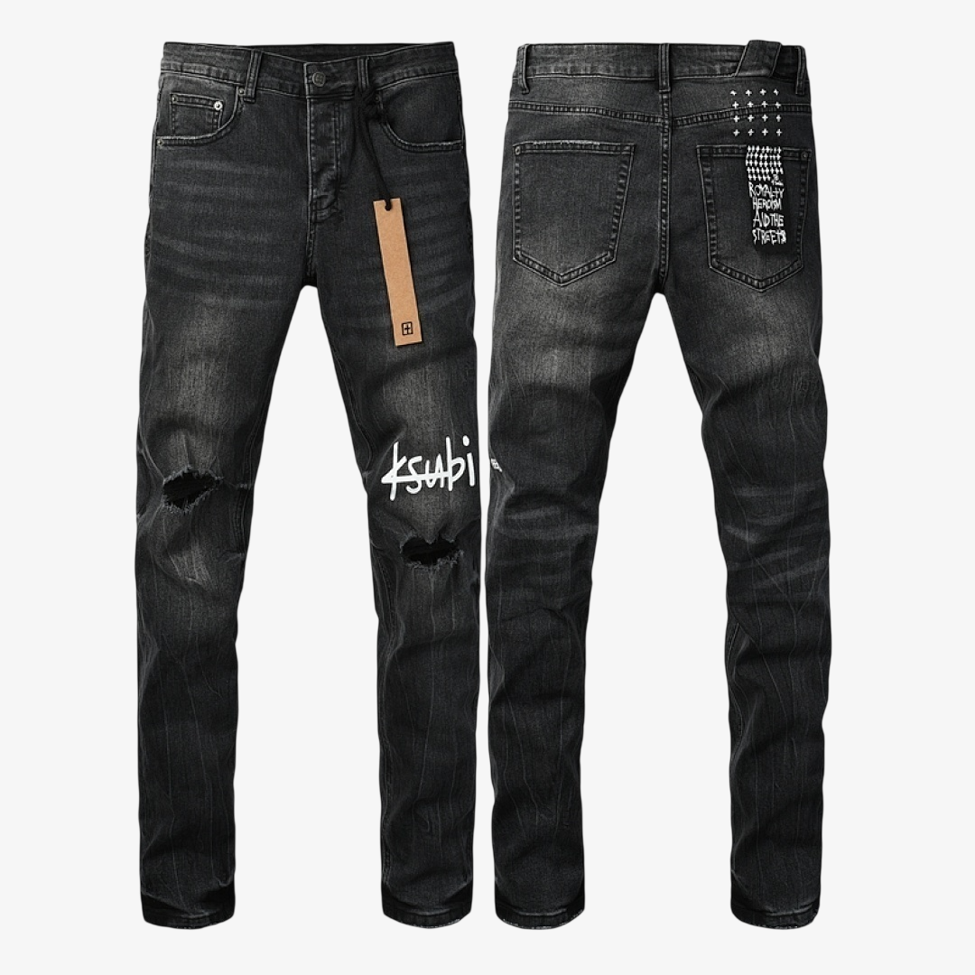 BLACK KSUBI JEANS K56
