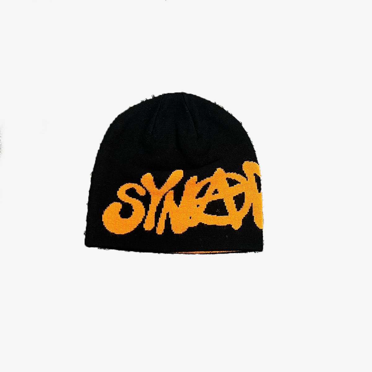 Syna world Reversable Beanie - Orange/Black (with original packaging bag)