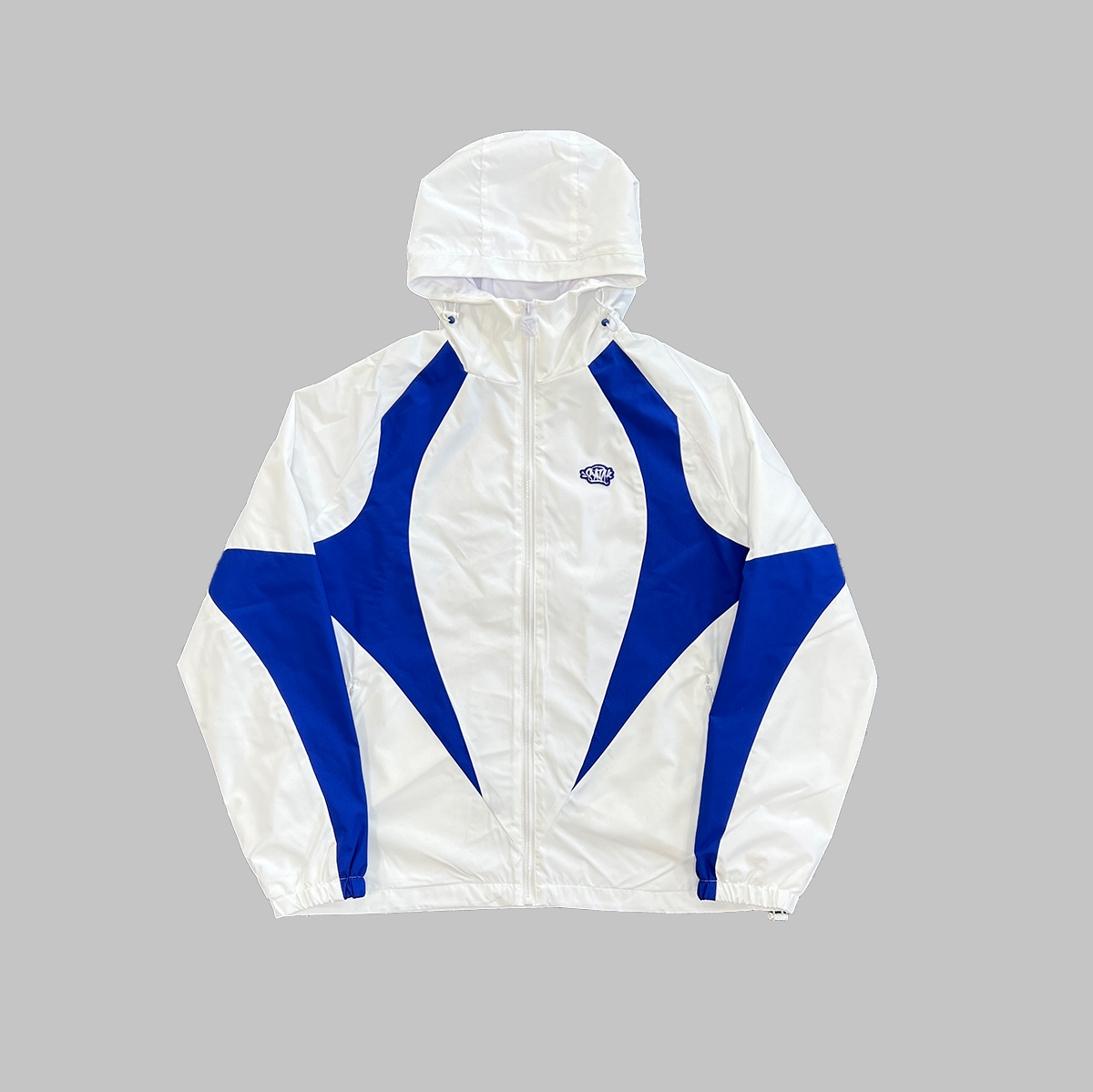 SYNA VORTEX TRACK TOP- WHITE & BLUE