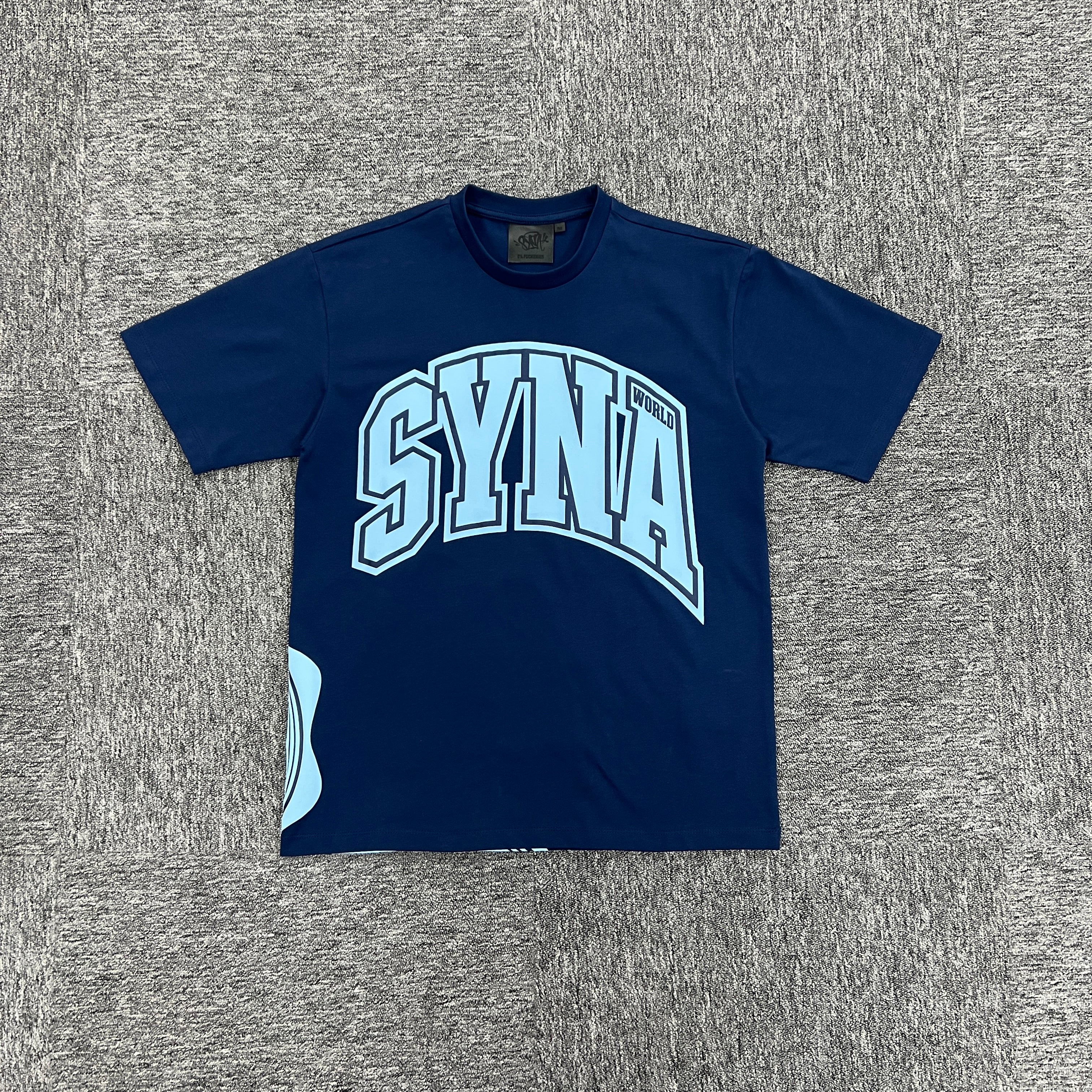 SYNA CREST SHIRT- DARK BLUE