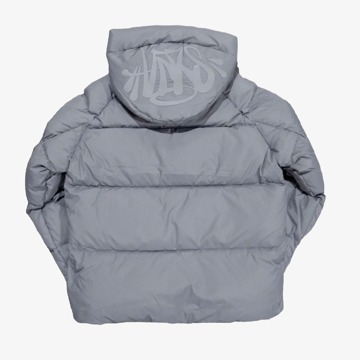 Syna Down Puffer Jacket - Silver/Grey