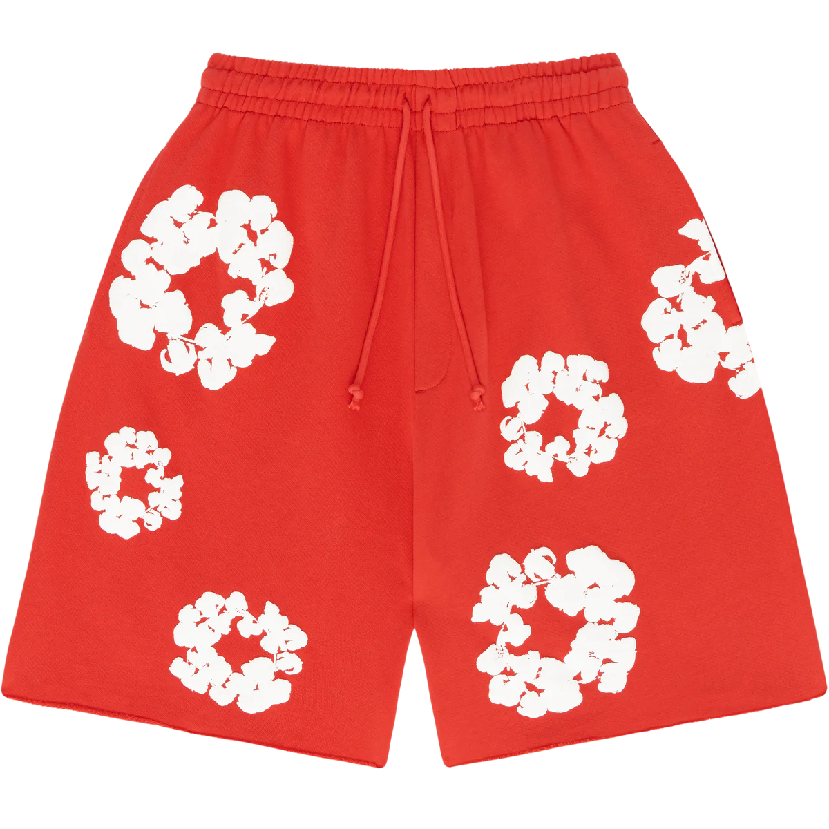 Tears Shorts Red