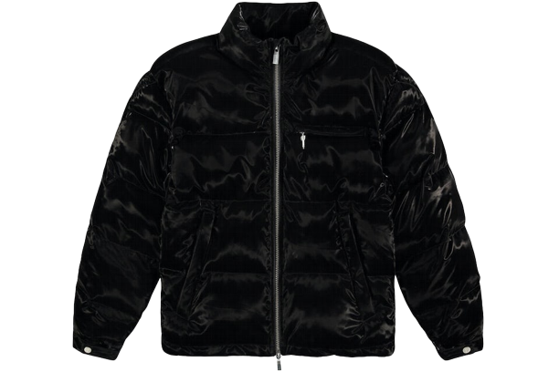 Shiny Black T Detachable Puffer (NEW SEASON)