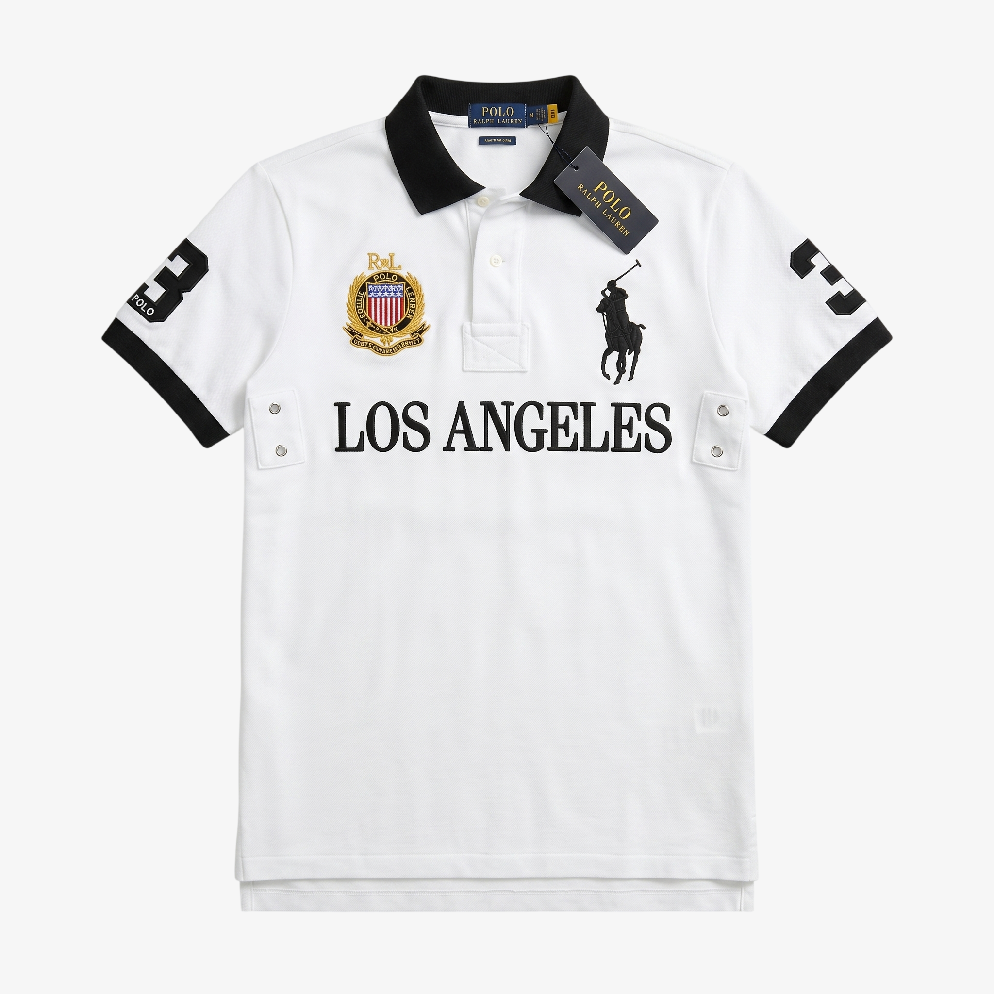 WHITE POLO LA TEE