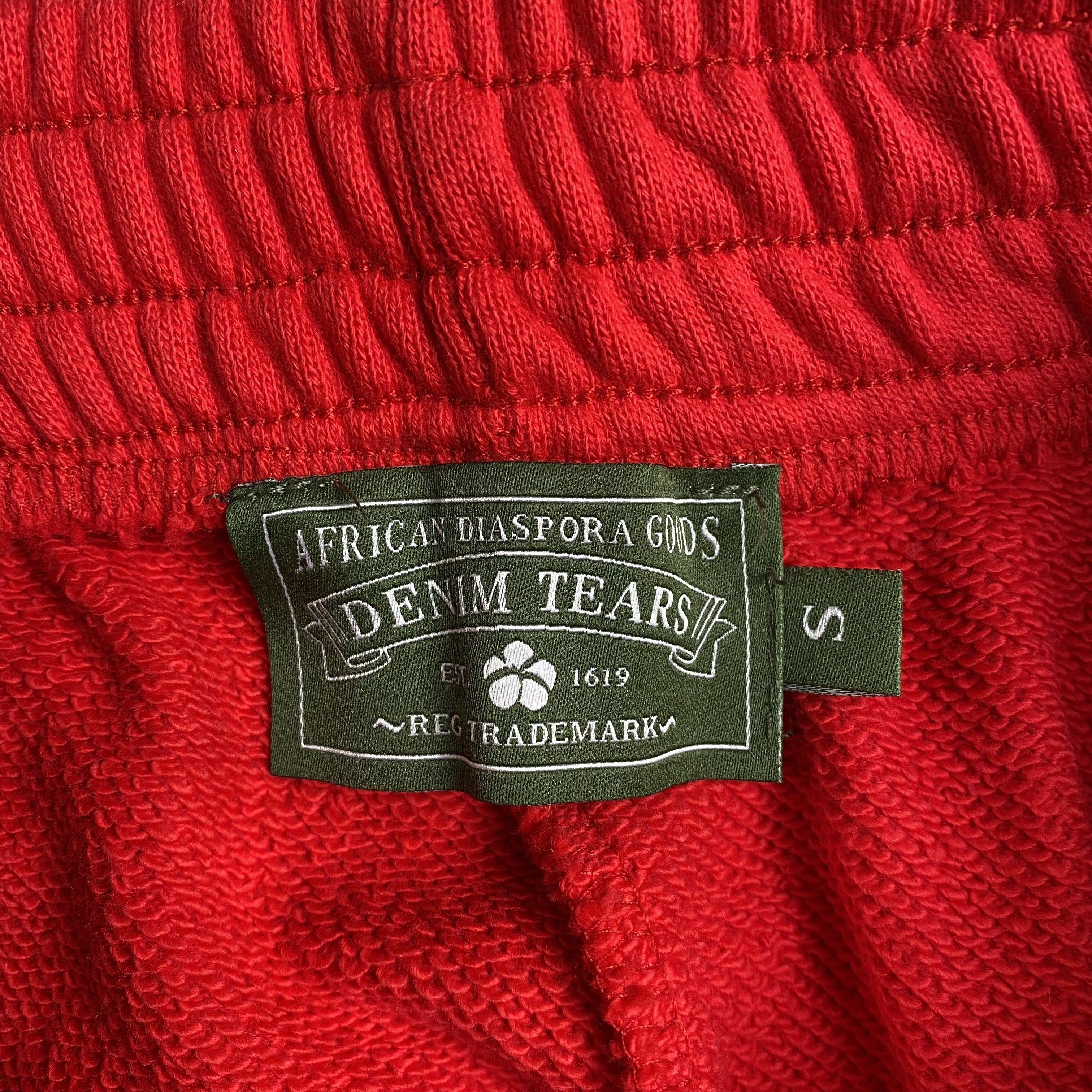 Tears Sweatpants Red