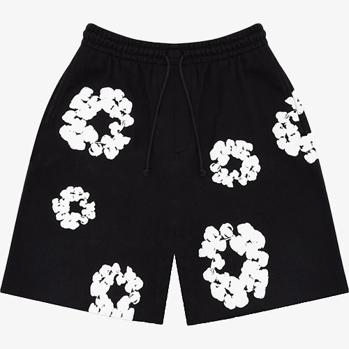 Tears Shorts Black